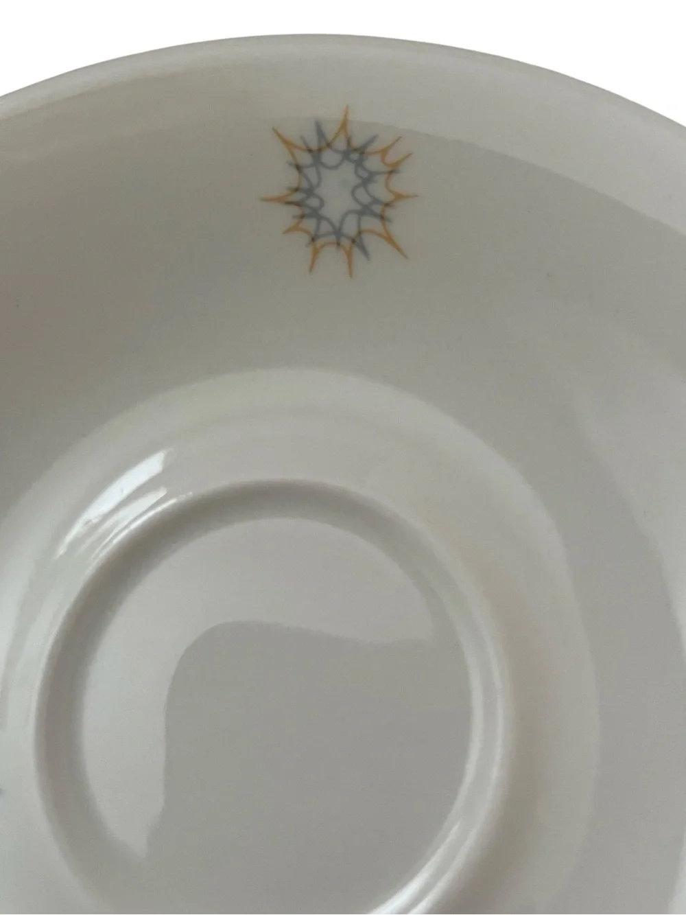 Vintage Iroquois Impromptu Ben Seibel Atomic Starburst Saucer MCM 6”